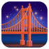 Bridge At Night Emoji Copy Paste ― 🌉 - facebook