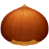 Chestnut Emoji Copy Paste ― 🌰 - facebook