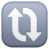 Clockwise Vertical Arrows Emoji Copy Paste ― 🔃 - facebook