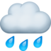 Cloud With Rain Emoji Copy Paste ― 🌧️ - facebook