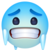Cold Face Emoji Copy Paste ― 🥶 - facebook