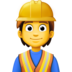 Construction Worker Emoji Copy Paste ― 👷 - facebook