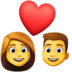 Couple With Heart Emoji Copy Paste ― 💑 - facebook