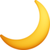 Crescent Moon Emoji Copy Paste ― 🌙 - facebook