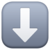 Down Arrow Emoji Copy Paste ― ⬇️ - facebook