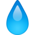 Droplet Emoji Copy Paste ― 💧 - facebook