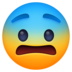 Fearful Face Emoji Copy Paste ― 😨 - facebook