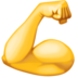 Flexed Biceps Emoji Copy Paste ― 💪 - facebook