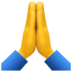 Folded Hands Emoji Copy Paste ― 🙏 - facebook