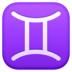 Gemini Emoji Copy Paste ― ♊ - facebook