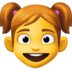 Girl Emoji Copy Paste ― 👧 - facebook