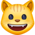 Grinning Cat Emoji Copy Paste ― 😺 - facebook