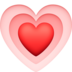 Growing Heart Emoji Copy Paste ― 💗 - facebook