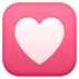 Heart Decoration Emoji Copy Paste ― 💟 - facebook