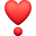 Heart Exclamation Emoji Copy Paste ― ❣️ - facebook