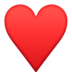 Heart Suit Emoji Copy Paste ― ♥️ - facebook