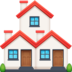 Houses Emoji Copy Paste ― 🏘️ - facebook