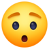 Hushed Face Emoji Copy Paste ― 😯 - facebook