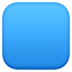 Blue Square Emoji Copy Paste ― 🟦 - facebook