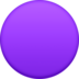 Purple Circle Emoji Copy Paste ― 🟣 - facebook