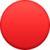 Red Circle Emoji Copy Paste ― 🔴 - facebook