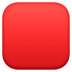 Red Square Emoji Copy Paste ― 🟥 - facebook