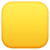 Yellow Square Emoji Copy Paste ― 🟨 - facebook