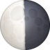 Last Quarter Moon Emoji Copy Paste ― 🌗 - facebook