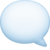 Left Speech Bubble Emoji Copy Paste ― 🗨️ - facebook