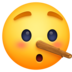 Lying Face Emoji Copy Paste ― 🤥 - facebook