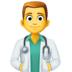 Man Health Worker Emoji Copy Paste ― 👨‍⚕ - facebook