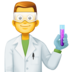 Man Scientist Emoji Copy Paste ― 👨‍🔬 - facebook