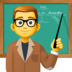 Man Teacher Emoji Copy Paste ― 👨‍🏫 - facebook