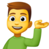 Man Tipping Hand Emoji Copy Paste ― 💁‍♂ - facebook
