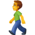 Man Walking Emoji Copy Paste ― 🚶‍♂ - facebook