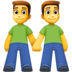 Men Holding Hands Emoji Copy Paste ― 👬 - facebook