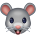 Mouse Face Emoji Copy Paste ― 🐭 - facebook