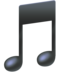 Musical Note Emoji Copy Paste ― 🎵 - facebook