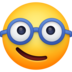 Nerd Face Emoji Copy Paste ― 🤓 - facebook