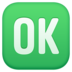 OK Button Emoji Copy Paste ― 🆗 - facebook