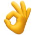 OK Hand Emoji Copy Paste ― 👌 - facebook