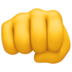 Oncoming Fist Emoji Copy Paste ― 👊 - facebook