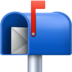 Open Mailbox With Raised Flag Emoji Copy Paste ― 📬 - facebook