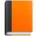 Orange Book Emoji Copy Paste ― 📙 - facebook