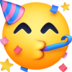 Partying Face Emoji Copy Paste ― 🥳 - facebook