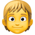 Person: Blond Hair Emoji Copy Paste ― 👱 - facebook