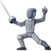 Person Fencing Emoji Copy Paste ― 🤺 - facebook