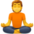 Person In Lotus Position Emoji Copy Paste ― 🧘 - facebook