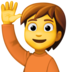 Person Raising Hand Emoji Copy Paste ― 🙋 - facebook