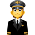 Pilot Emoji Copy Paste ― 🧑‍✈ - facebook